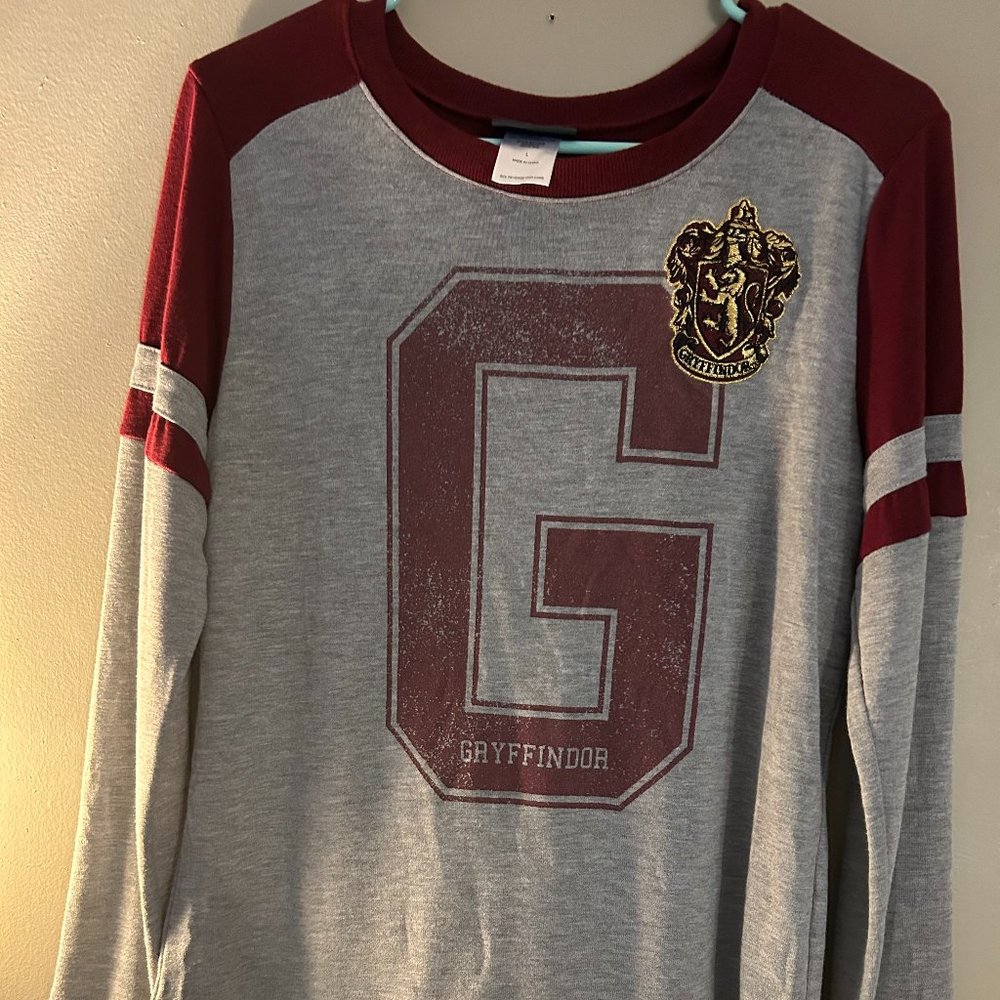 Harry Potter‎ Gryffindor jersey style tee, Size L